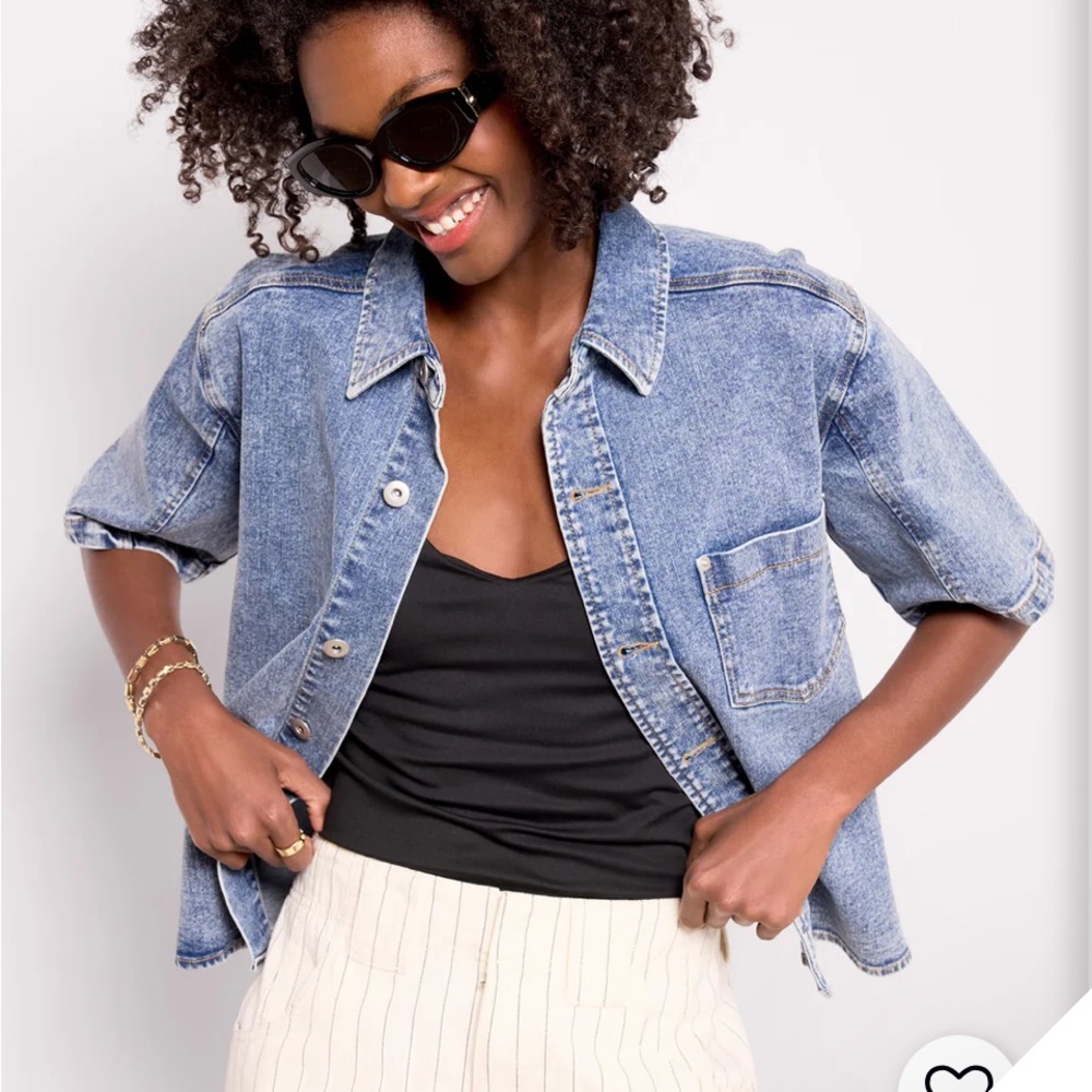 Evereve Blue Jean Jacket